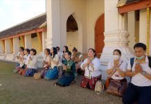 บ๊วย-เชษฐวุฒิ นำทีมสายมูเตลู สักการะสิ่งศักดิ์สิทธิ์แห่งนครเวียงจันทน์